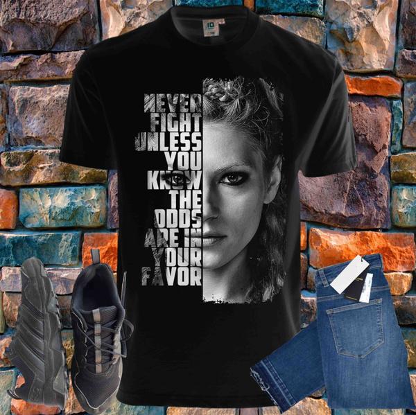 Shirtbude Lagertha Vikingen zeggen t-shirt