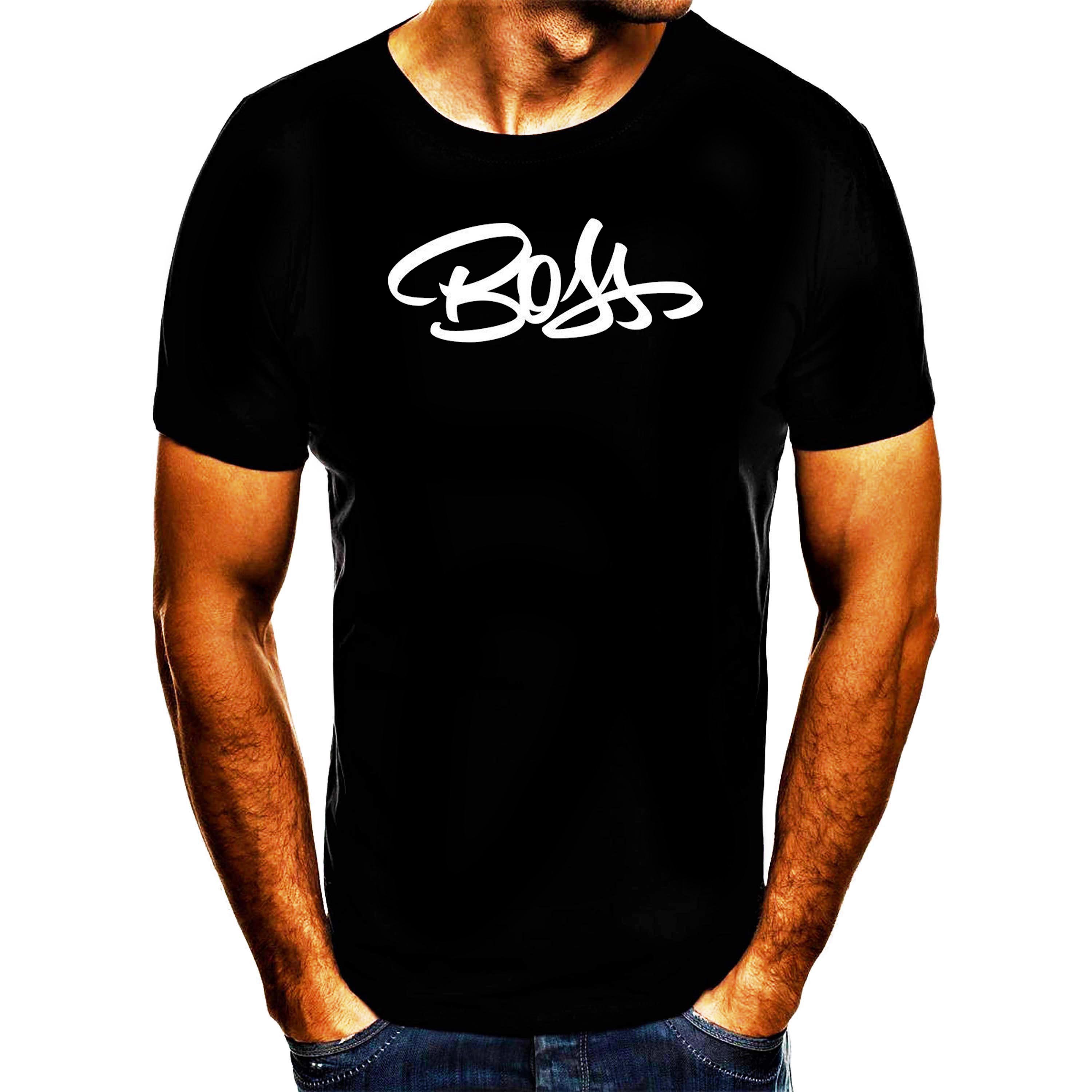 Shirtbude Boss Chef print tshirt