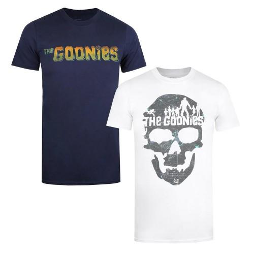 Pertemba FR - Apparel Het Goonies heren schedel T-shirt (Pak van 2)