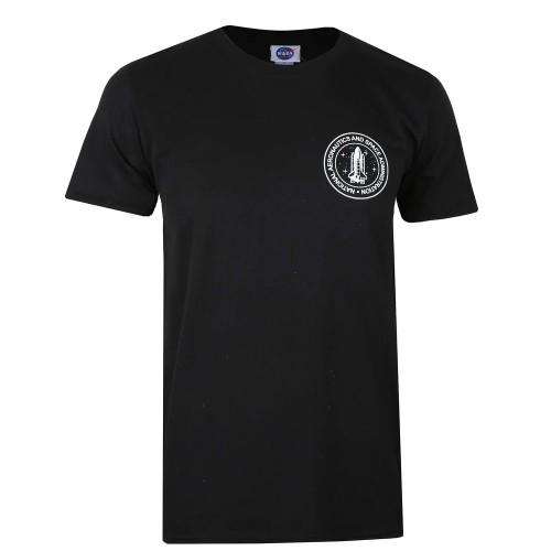 NASA Heren stapel katoenen T-shirt