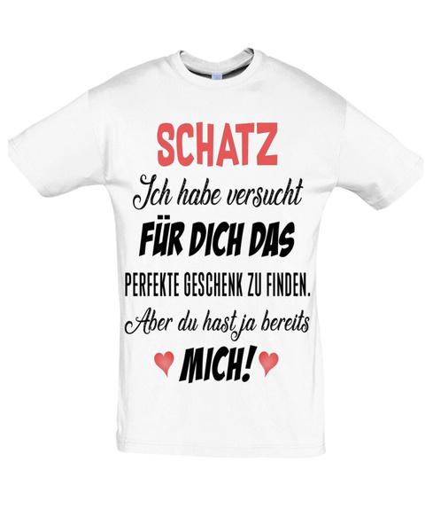 Shirtbude Valentinstag Schatz Love Partner Liebe Familie Print Spruch Tshirt