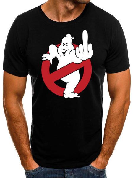 Shirtbude Ghostbusters fuck-print mode-T-shirt