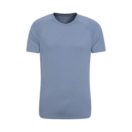 Pertemba FR - Apparel Mountain Warehouse Heren Agra Melange T-shirt XXL donkerblauwe kleur