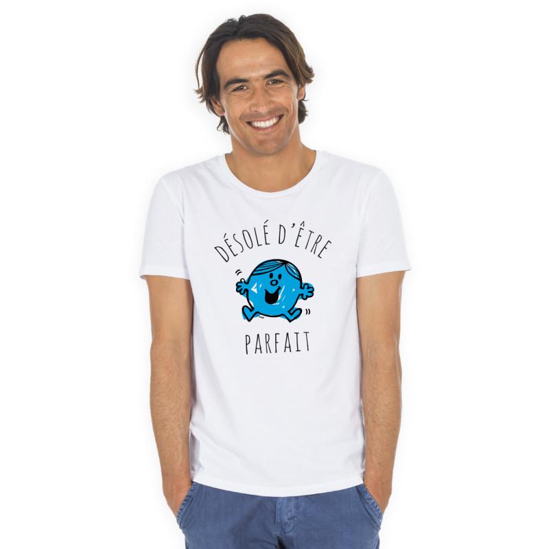 Monsieur Madame T-shirt Homme - DÉSOLÉ D'ÊTRE PARFAIT