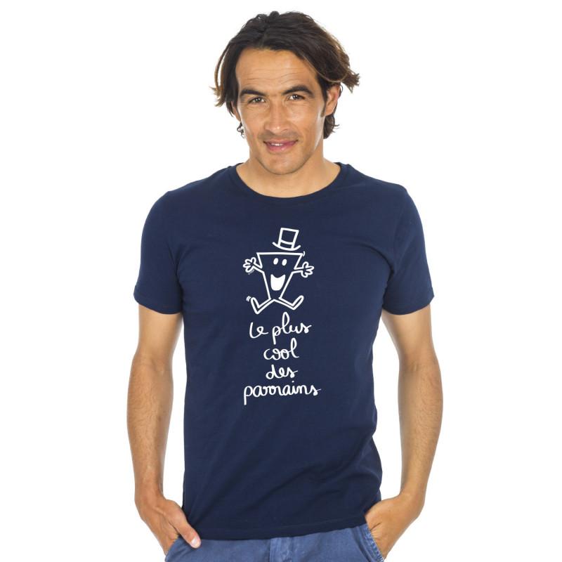 Monsieur Madame Heren T-shirt - DE COOLSTE GODFATHER