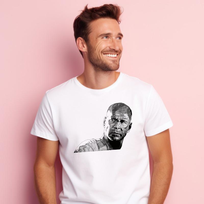 Le Roi du Tshirt T-shirt Homme - BRUCE WILLIS