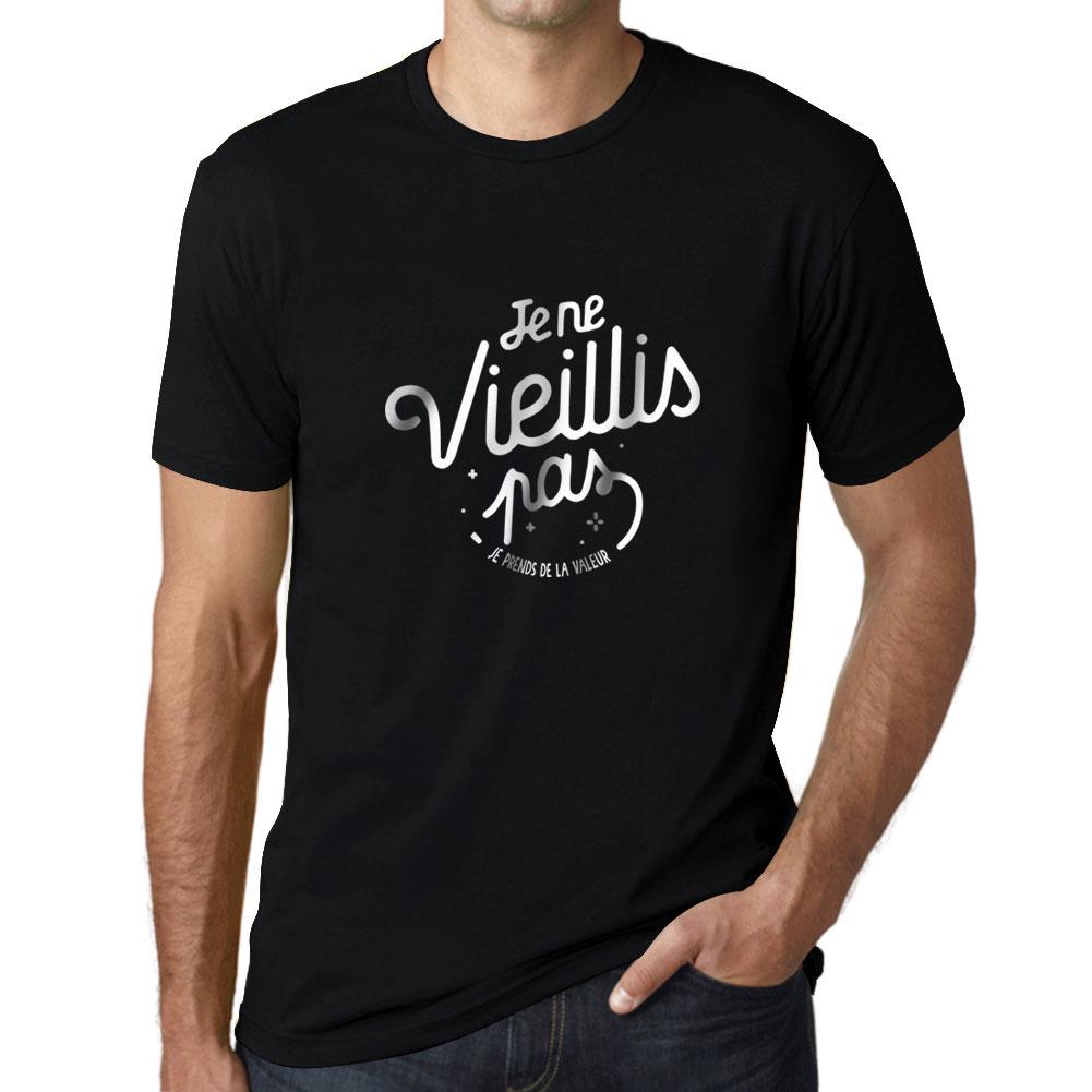 Ultrabasic  Homme Graphique Je ne vieillis pas T-shirt Lettre