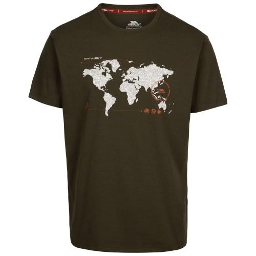 Trespass Mens Ohio Map TP75 T-Shirt