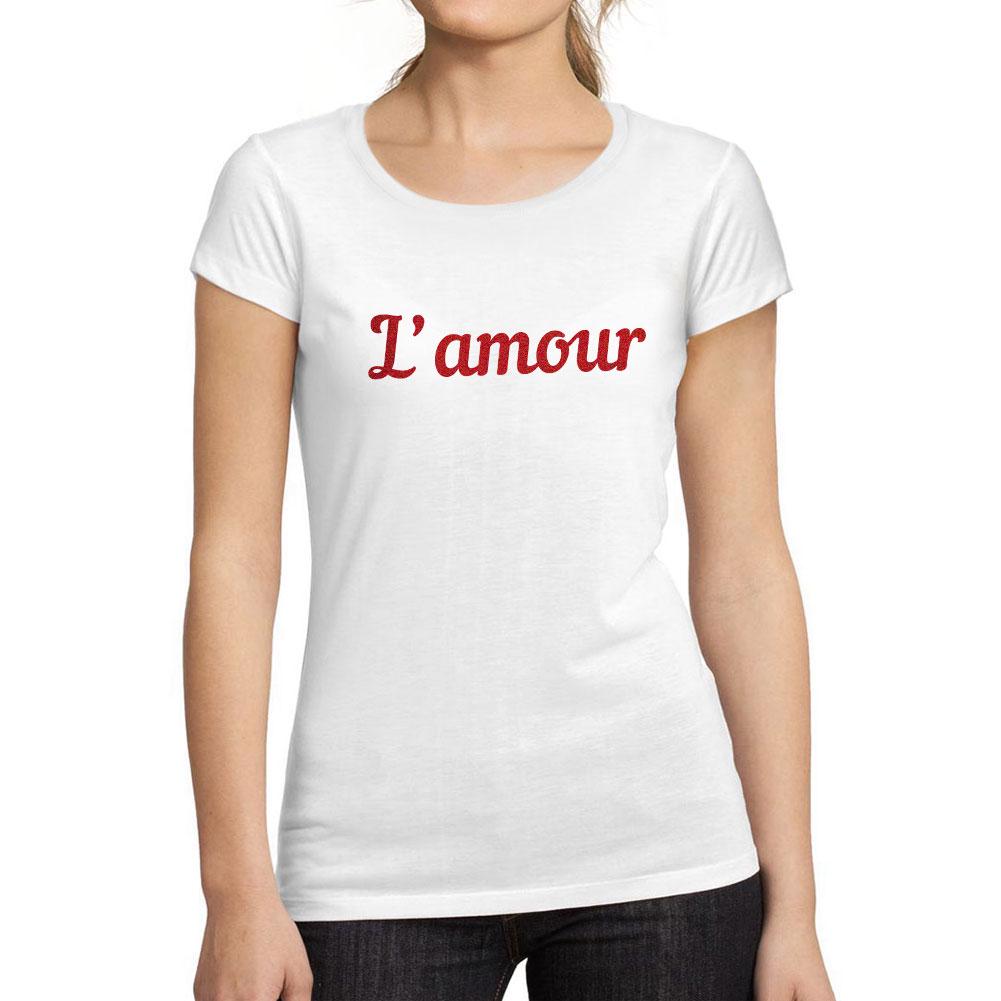 Ultrabasic  Femme Graphique L Amour Imprime Des Lettres