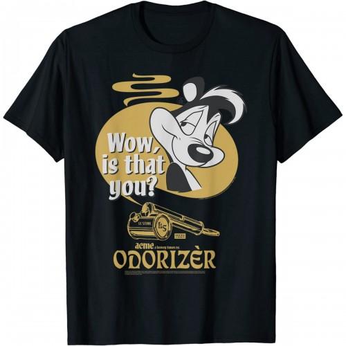 Looney Tunes Heren Odorizer Pepe Le Pew Katoenen T-shirt