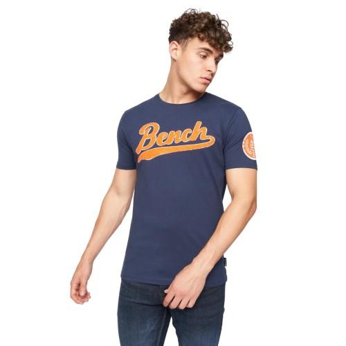 Bench Mens Enam Logo T-Shirt