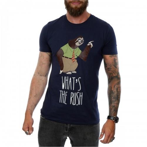 Pertemba FR - Apparel Zootropolis Heren What's The Rush katoenen T-shirt