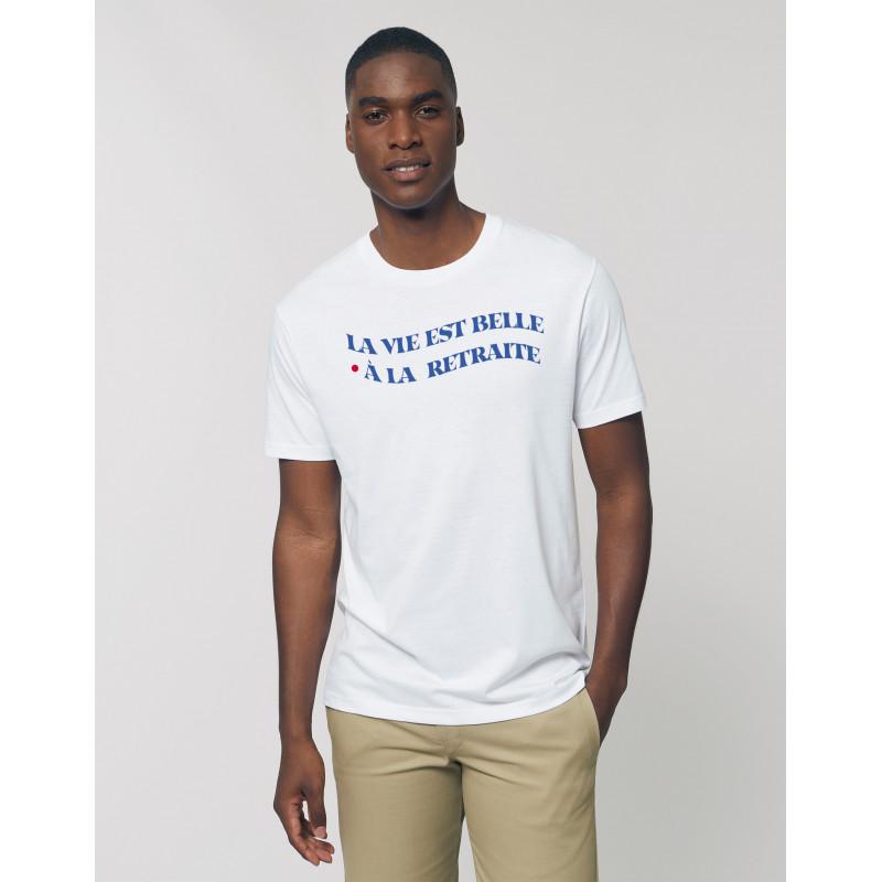 We are family T-shirt Homme - LA VIE EST BELLE A LA RETRAITE