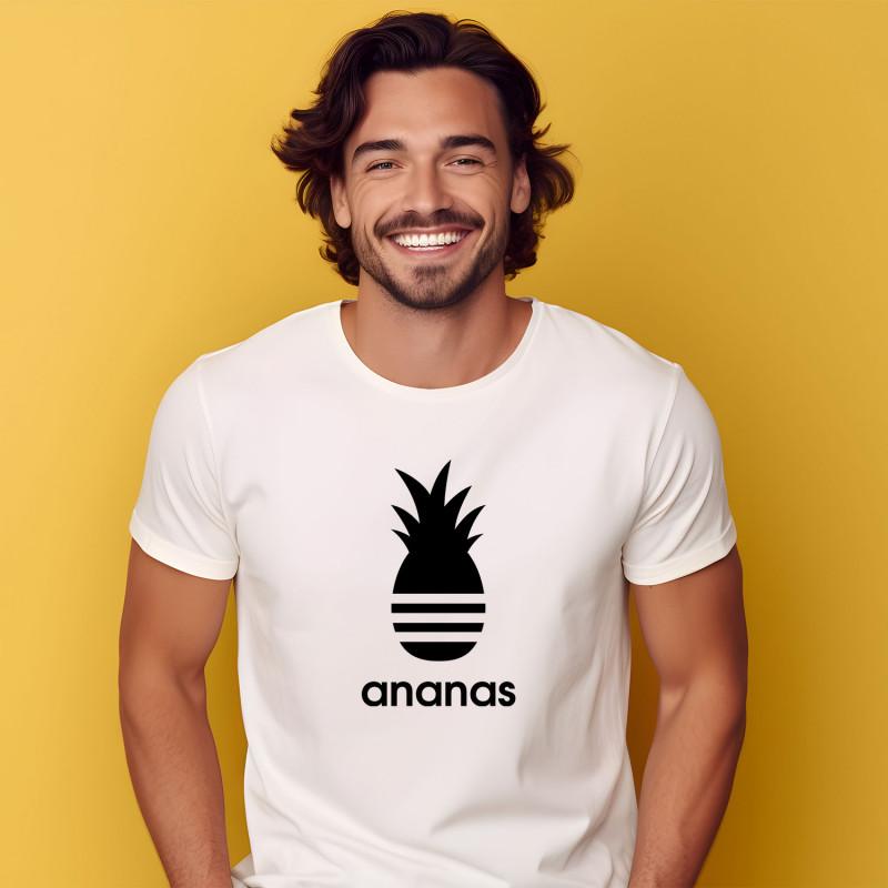 Le Roi du Tshirt T-shirt Homme - ANANAS