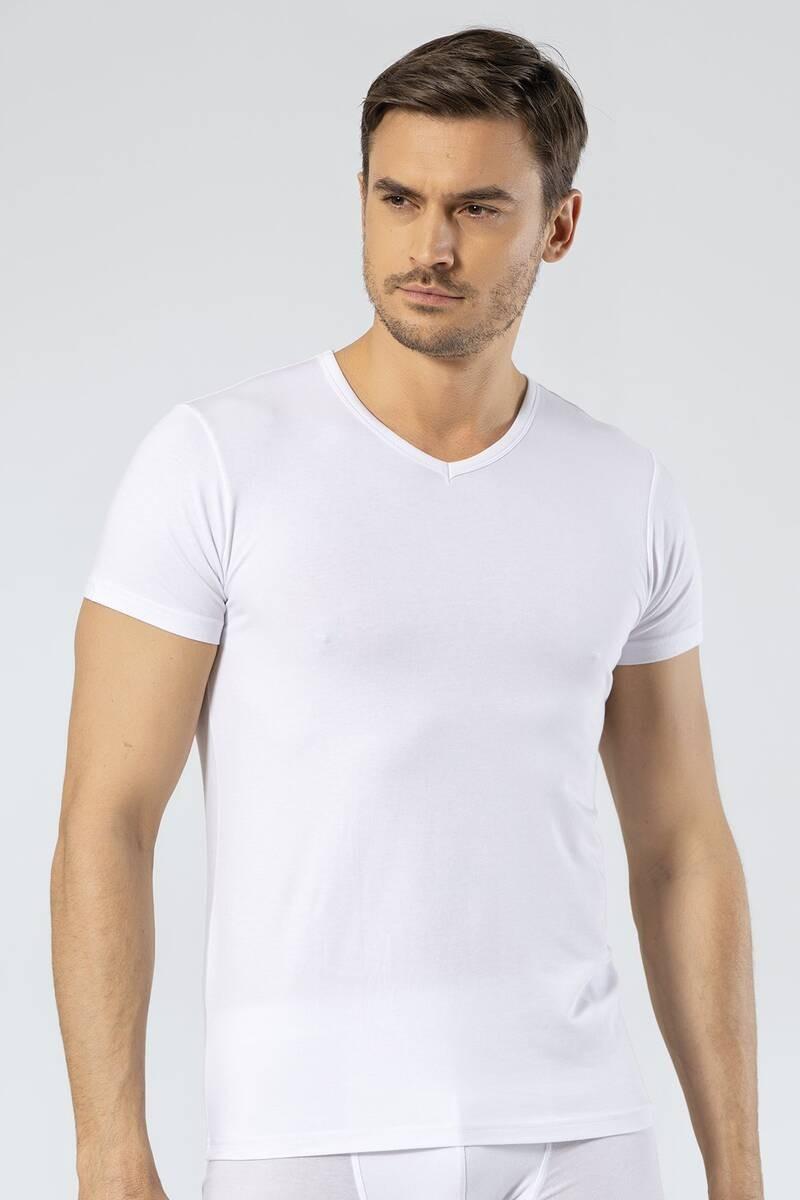 Markapia Cacharel T-shirt Heren V-hals