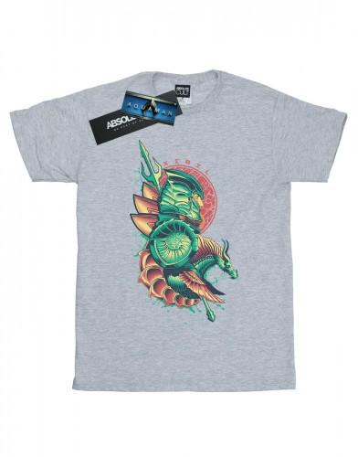 DC Comics Heren Aquaman Xebel Crest T-shirt