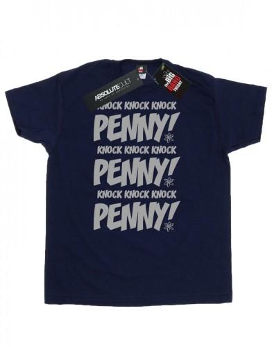 The Big Bang Theory Het Big Bang Theory Heren Sheldon Knock Knock Penny T-shirt