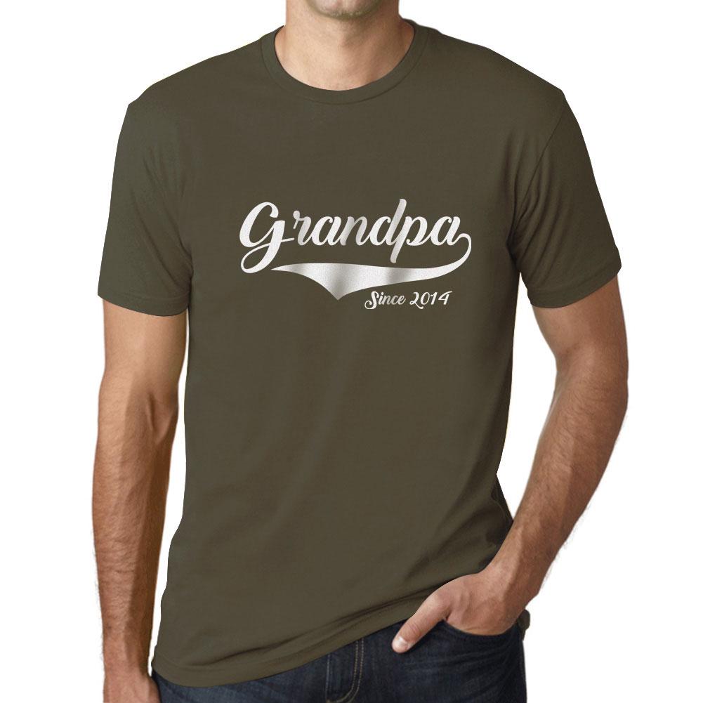 Ultrabasic  Grafisch T-shirt voor heren Opa Sinds 2014 T-shirt Grappig