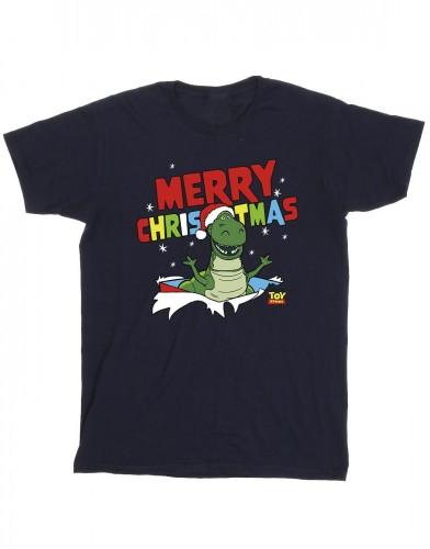 Disney Toy Story Rex Christmas Burst T-shirt voor heren