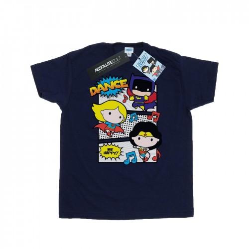 DC Comics Heren Chibi Super Friends Dans T-shirt