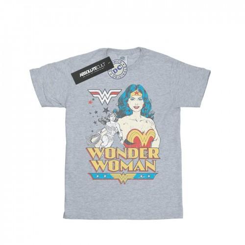 DC Comics Heren Wonder Woman poseren T-shirt