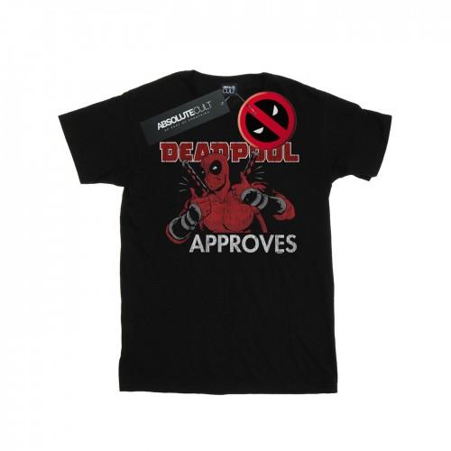 Marvel Heren Deadpool keurt T-shirt goed