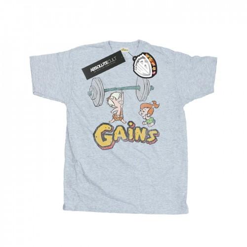 The Flintstones Het Flintstones heren Bam Bam krijgt noodlijdend T-shirt