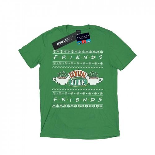 Friends Vrienden Fair Isle Central Perk T-shirt voor heren