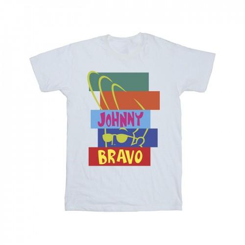 Pertemba FR - Apparel Johnny Bravo Heren rechthoekig popart T-shirt