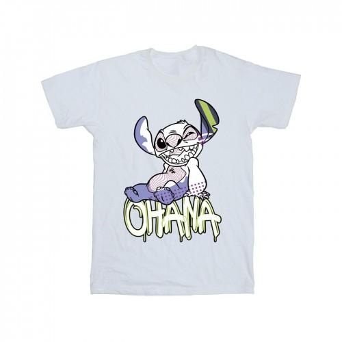 Disney Lilo en Stitch Ohana Graffiti T-shirt voor heren