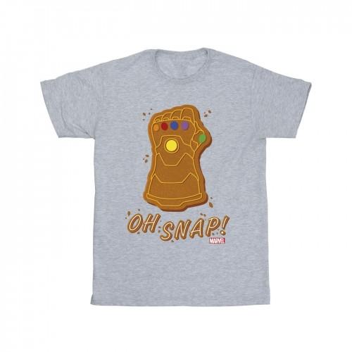 Marvel Heren Thanos Oh Snap T-shirt