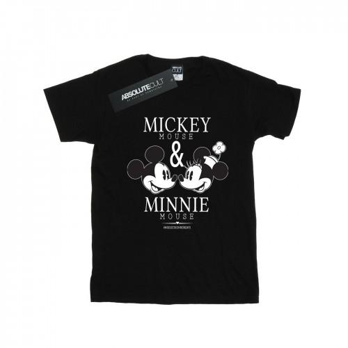 Disney heren Mickey en Minnie Mouse Mousecrush maandag T-shirt