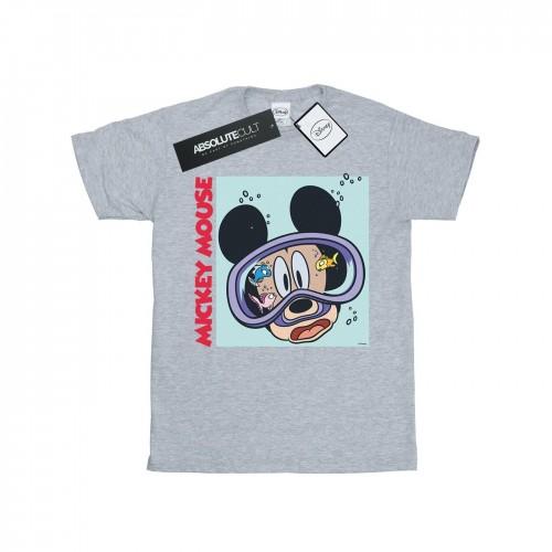 Disney Heren Mickey Mouse Onder Water T-shirt