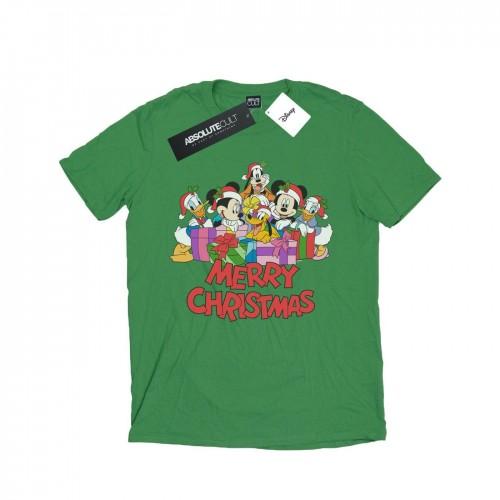 Disney Heren Mickey Mouse en vrienden kerst-T-shirt