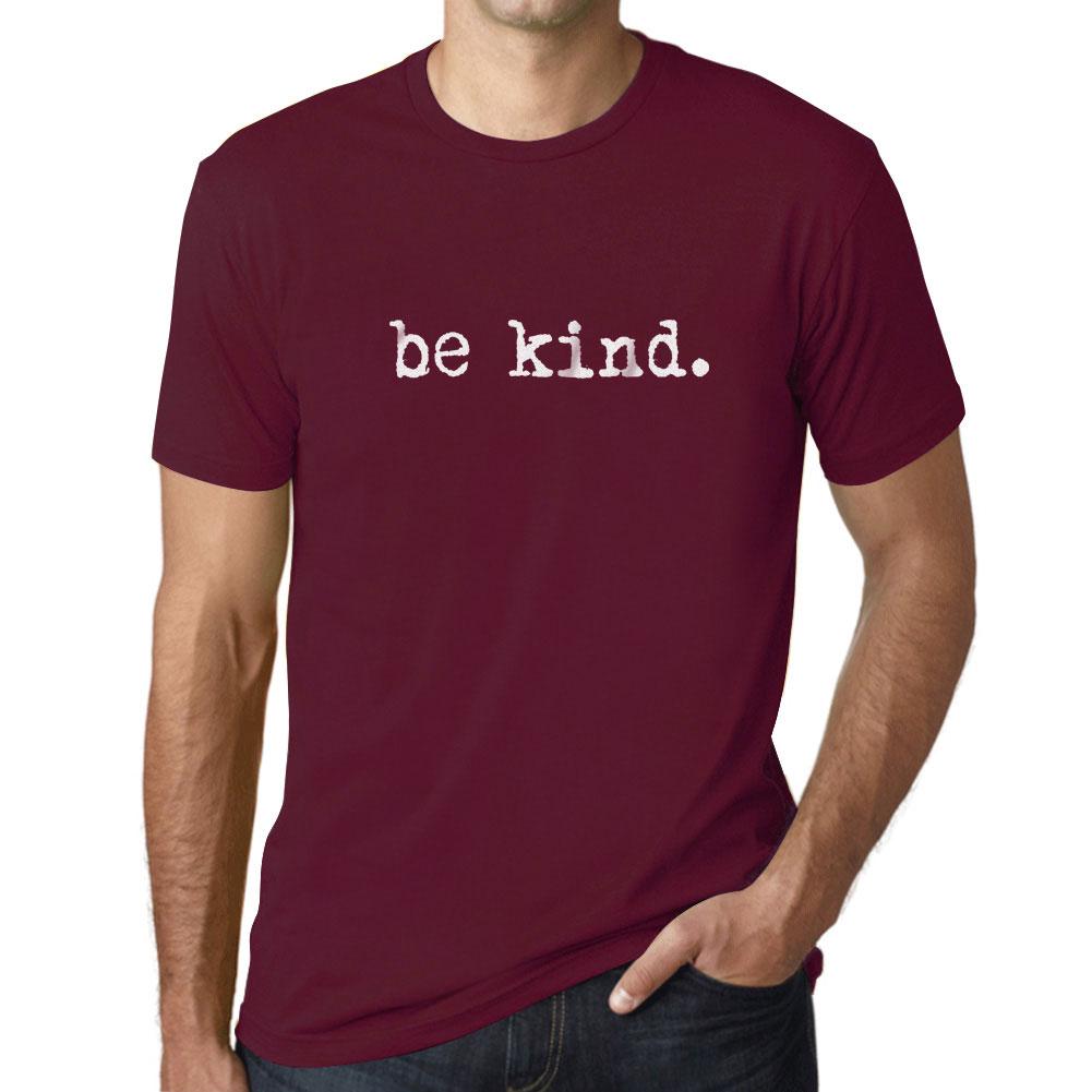 Ultrabasic  Homme T-shirt Graphique Be Kind Lettres Imprimees