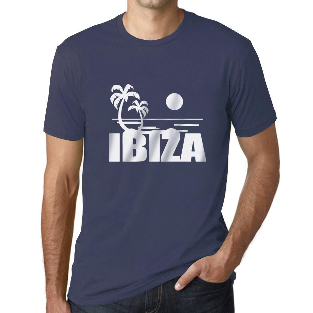 Ultrabasic  Homme Graphique T-shirt Ibiza Gedrukte letters Vakanties