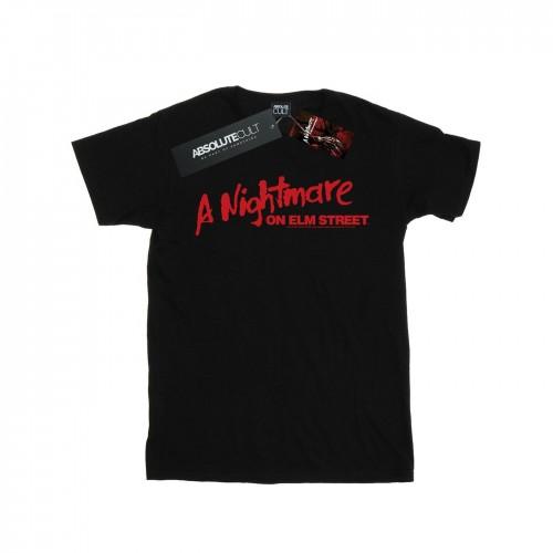 Pertemba FR - Apparel A Nightmare On Elm Street Heren T-shirt met rood logo