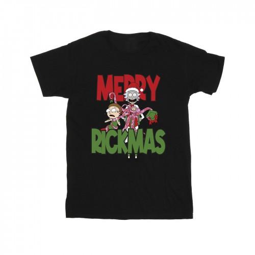 Rick And Morty Rick en Morty heren vrolijk Rickmas T-shirt