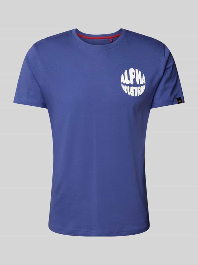 Alpha industries T-shirt met labelprint