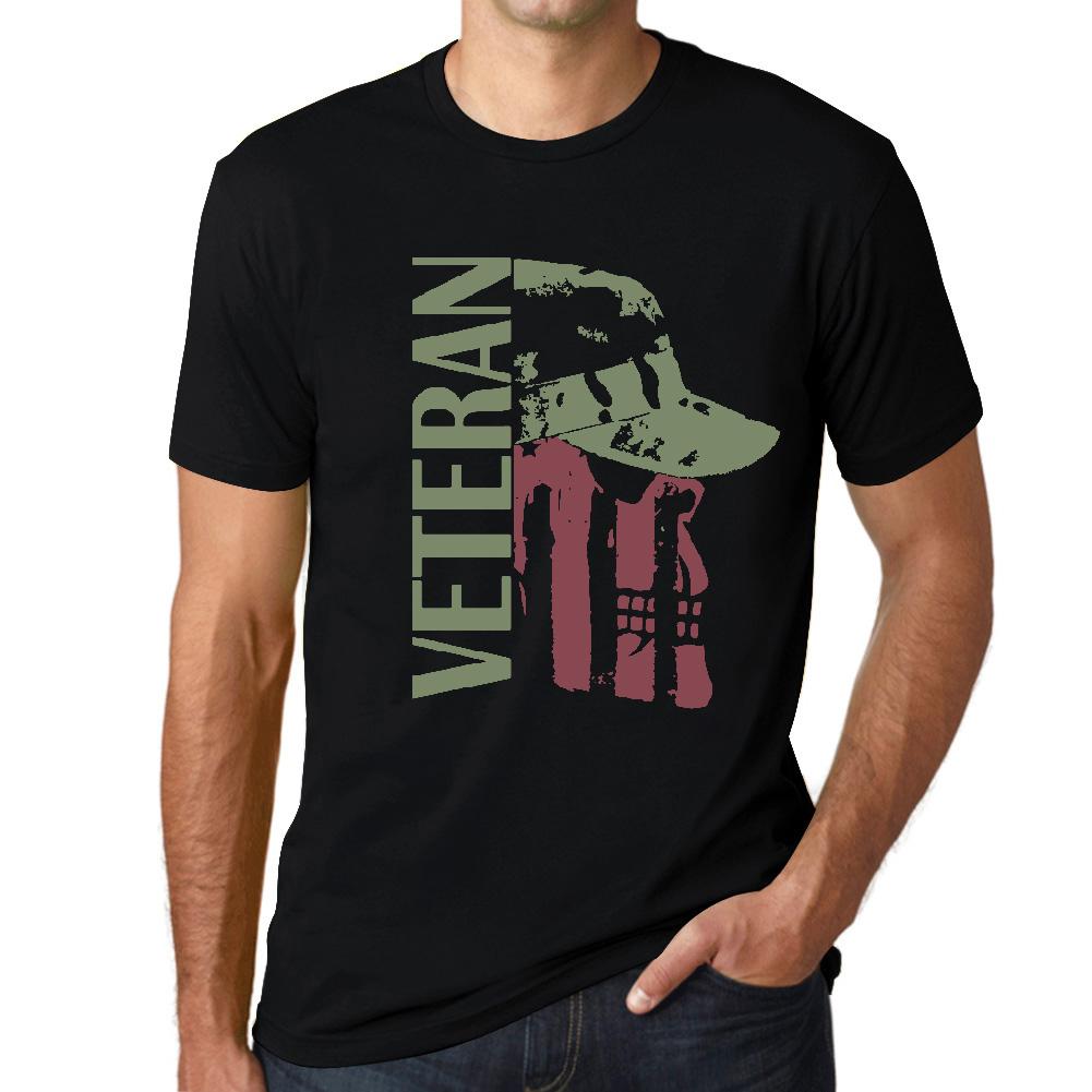 Ultrabasic Grafisch Heren T-Shirt - Veteraan Schedel Soldaat - Militair Patriottisch Shirt