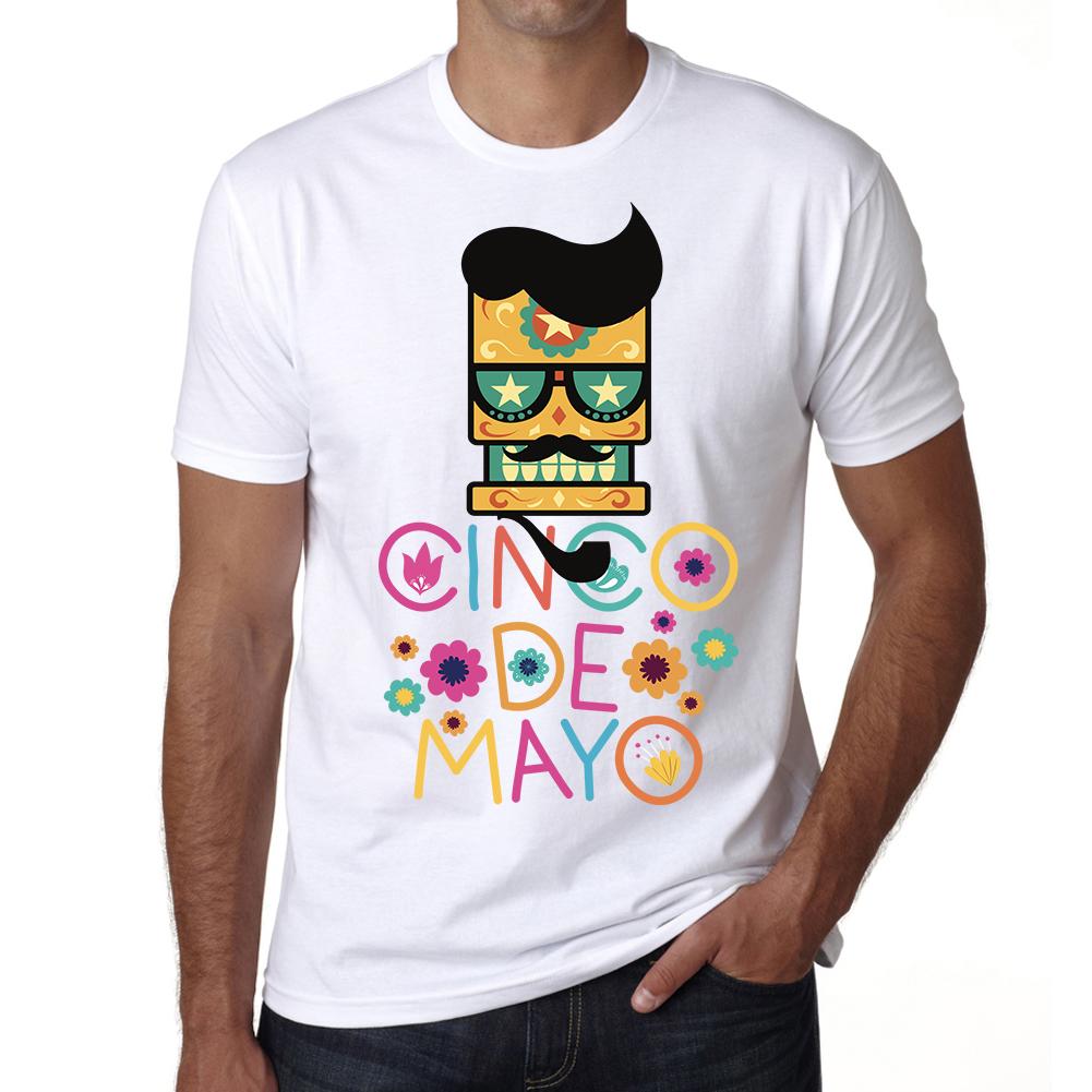 Ultrabasic Grafisch T-shirt voor heren Cinco de Mayo - Grappig Celebration Parade-shirt