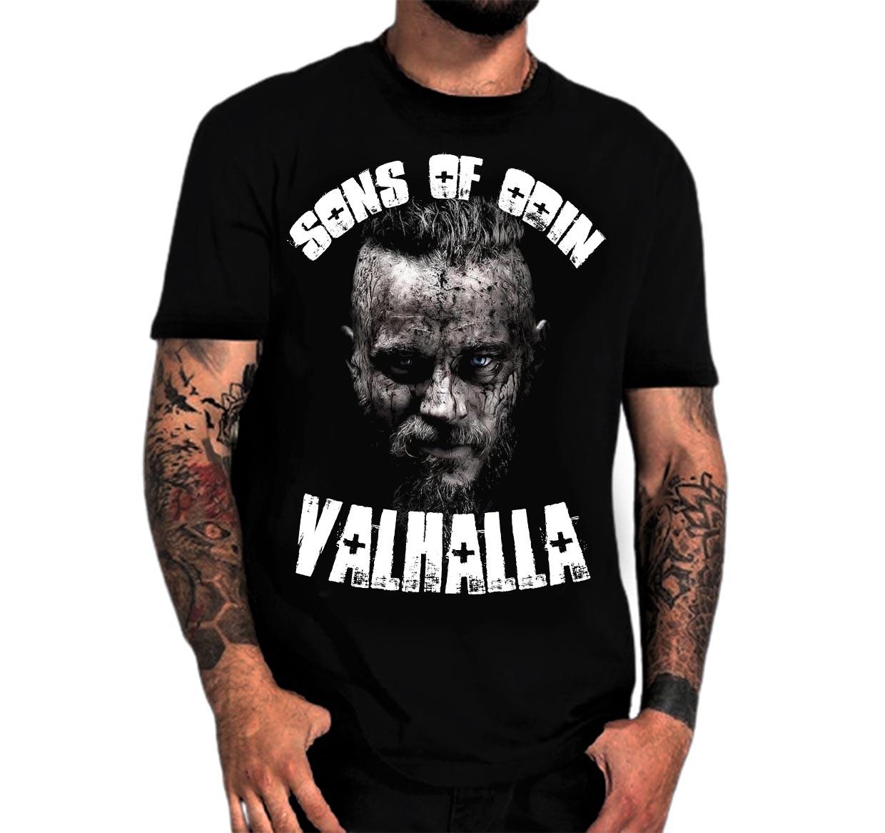 Shirtbude Liederen van Odin Valhalla Vikingen T-shirt