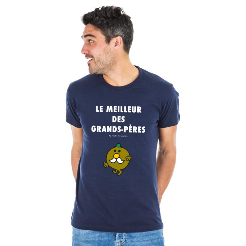 Monsieur Madame Heren T-shirt - DE BESTE GROOTVADER 2