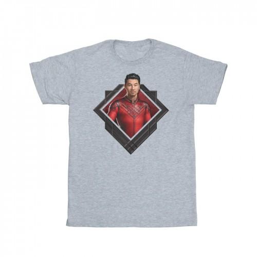 Marvel Heren Shang-Chi en de legende van de tien ringen Photo Crest T-shirt