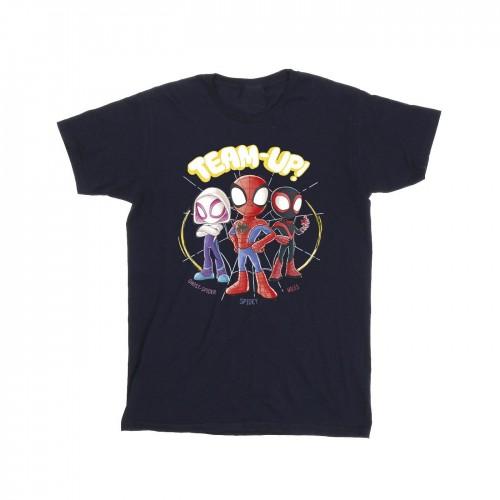 Marvel Mens Spidey en zijn geweldige vrienden schets T-shirt