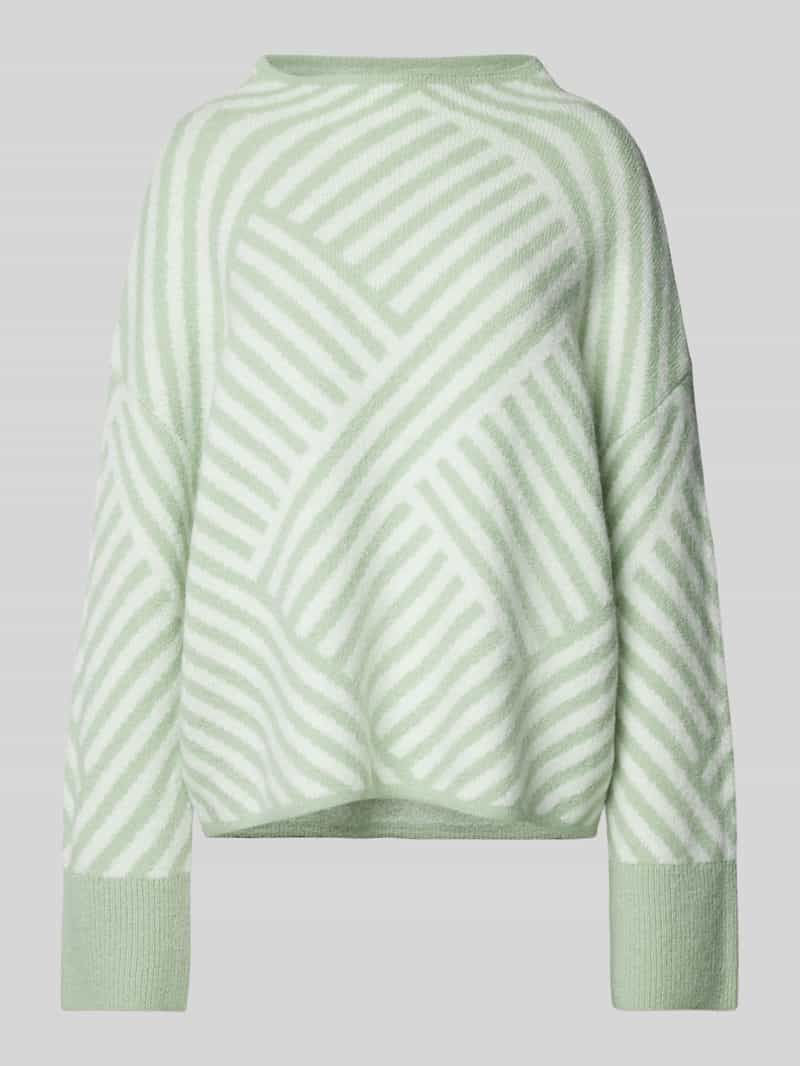 Someday Gebreide pullover met opstaande kraag en mohair, model 'Tonica'