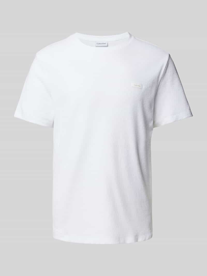 CK Calvin Klein T-shirt met labelpatch