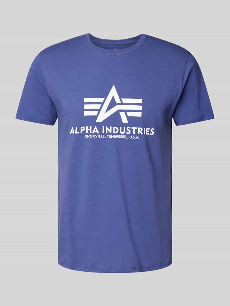 Alpha industries T-shirt met labelprint