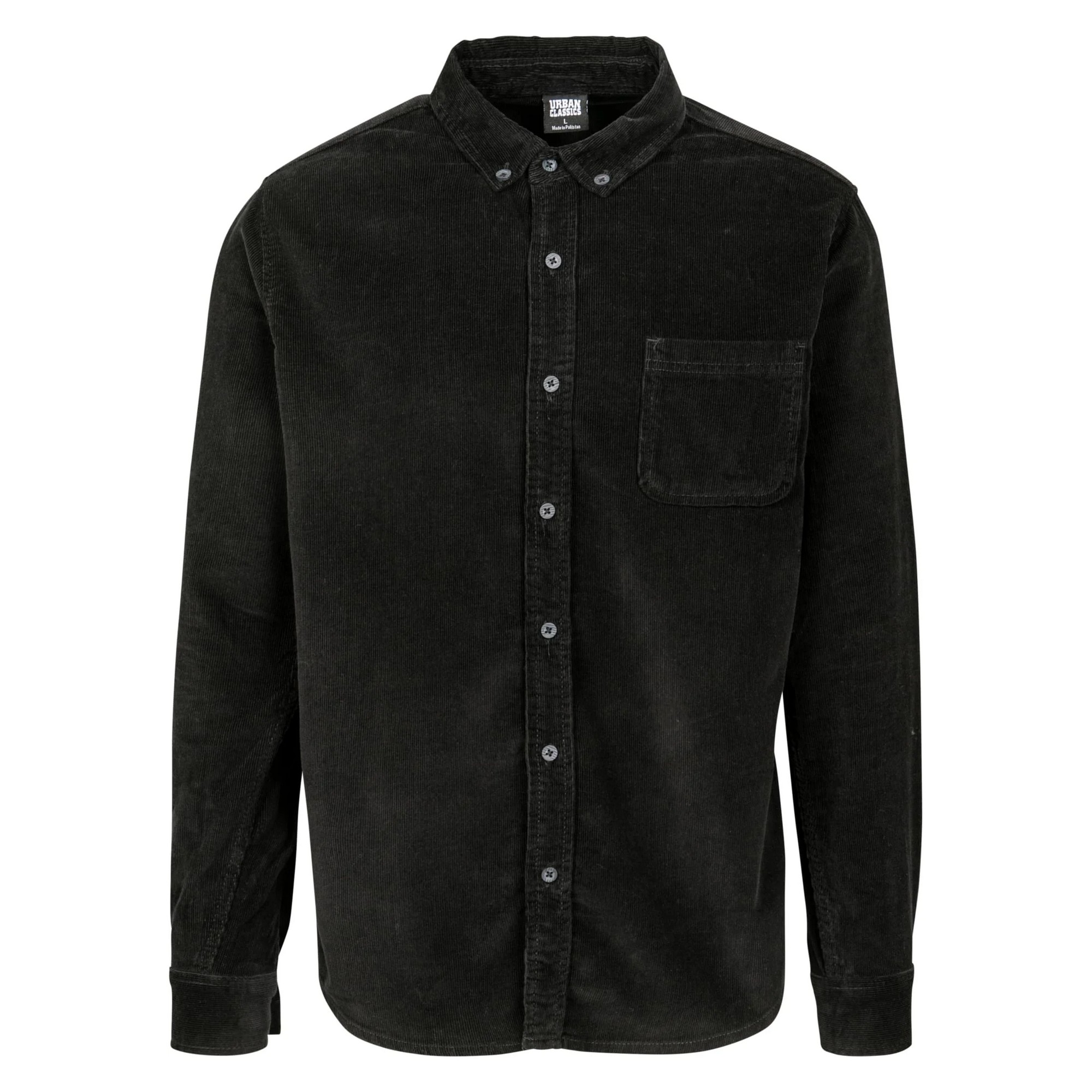 Urban Classics Heren corduroy overhemd