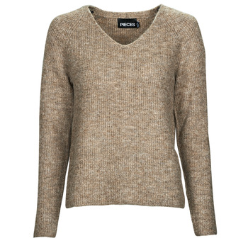 Pieces Trui  PCELLEN LS V-NECK KNIT